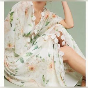 Anthropologie Farm Rio Dahlia Maxi Dress M